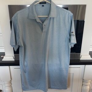 Peter Millar light Blue Polo Shirt